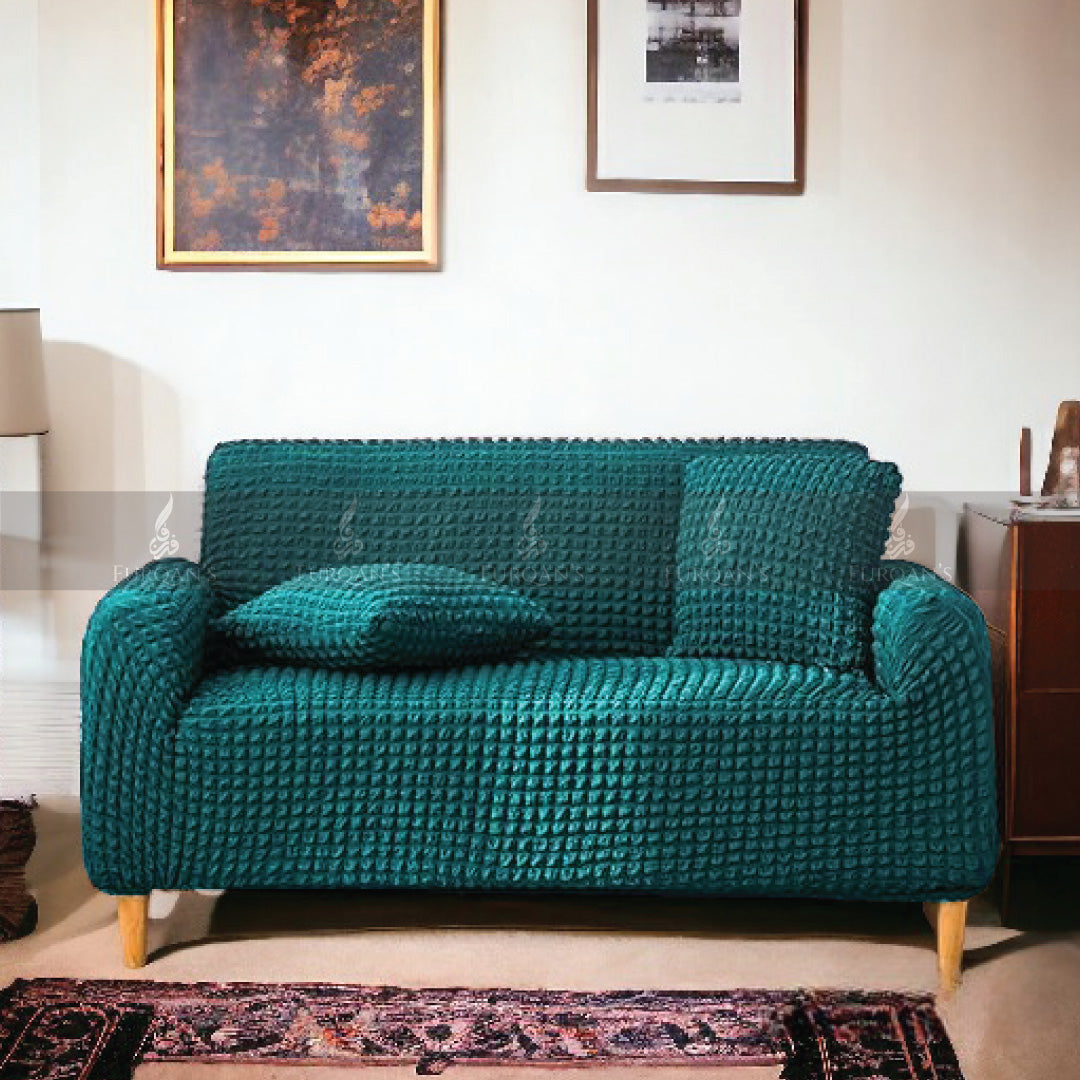 Fitted Style Bubble Stuff Sofa Cover (Zinc Color) (Copy)