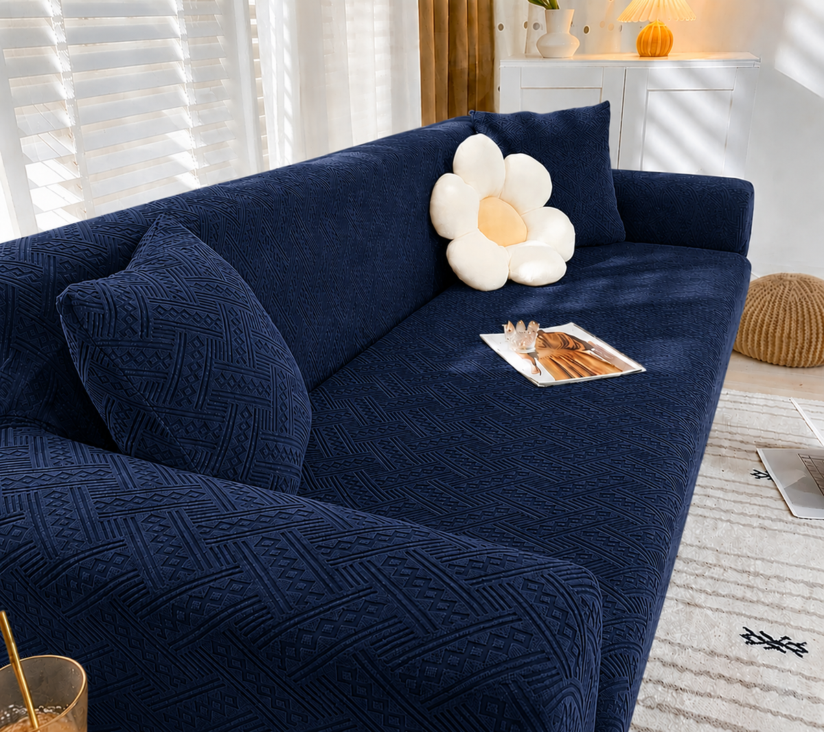 New Royal Wave Sofa Cover (Copy)