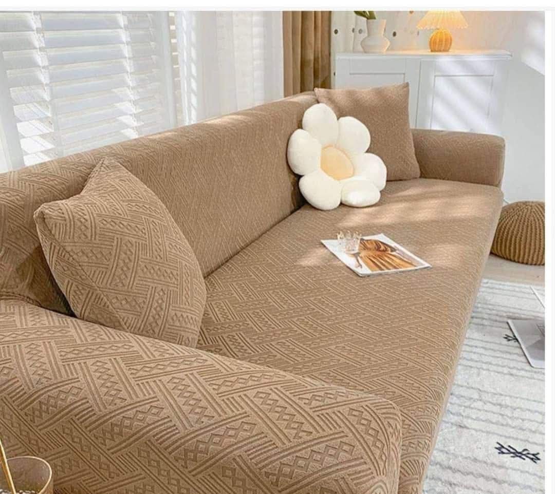 New Royal Wave Sofa Cover