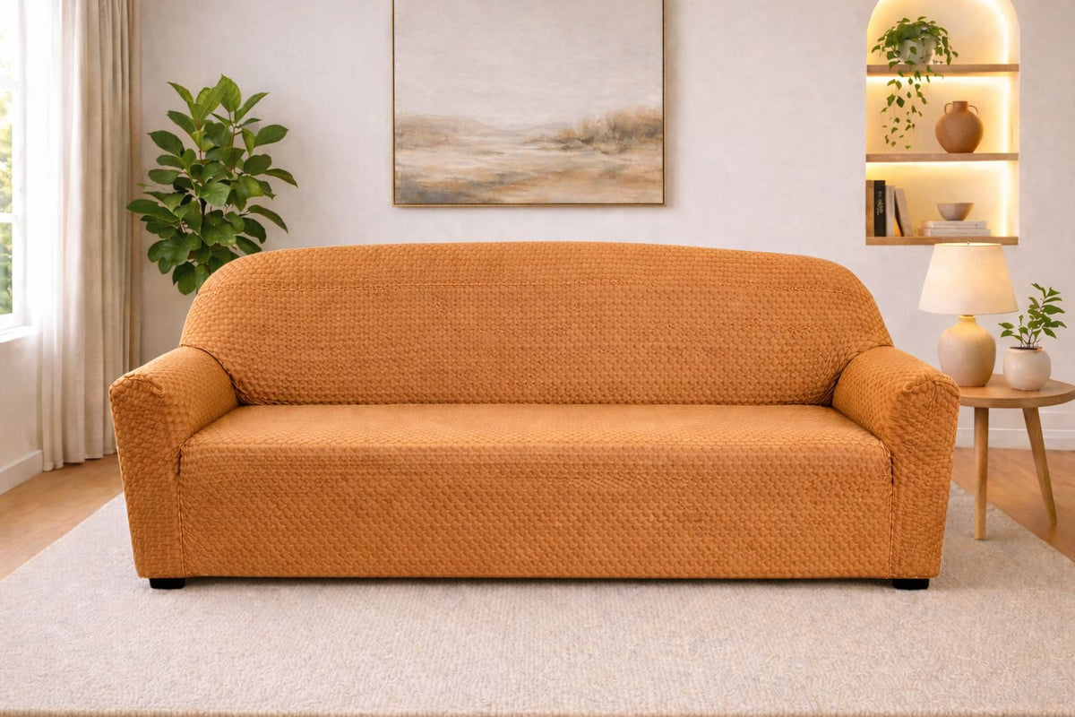 Fitted Style Butterfly Fabric Sofa Cover Branded