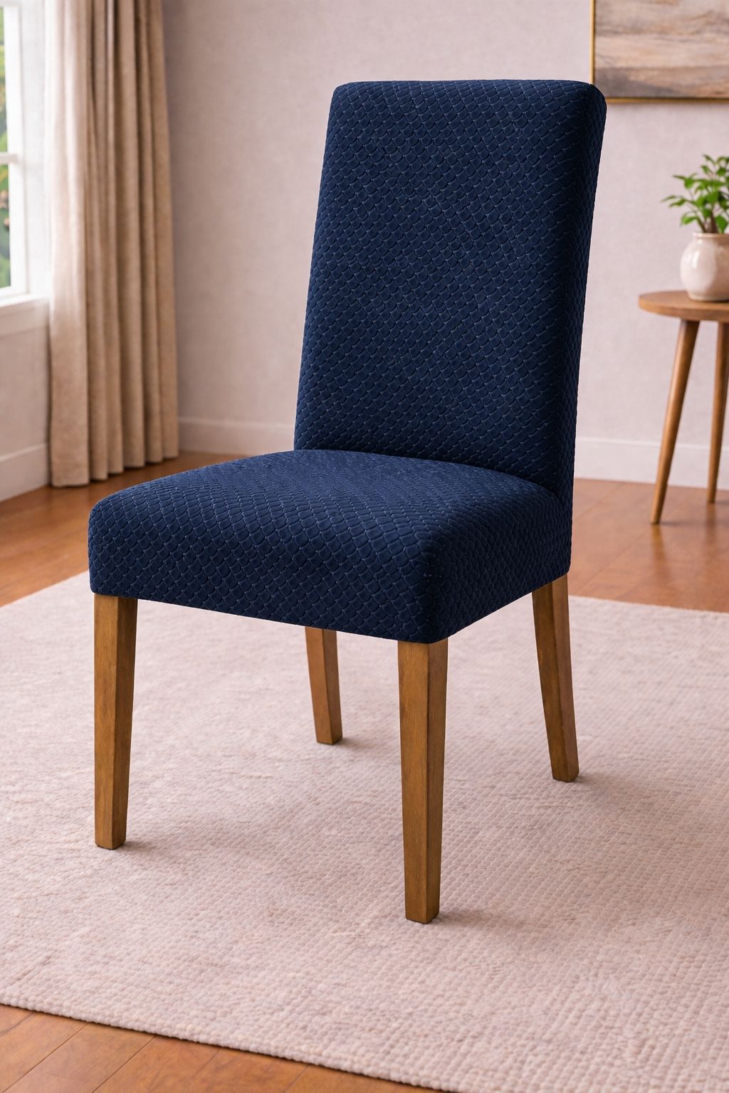 Fitted Style Butterfly Dining Chair Cover