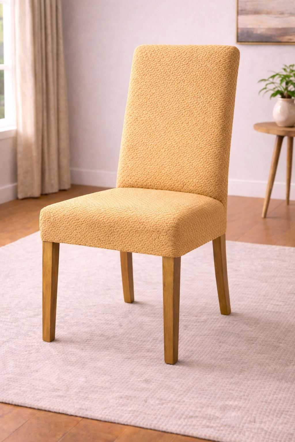 Fitted Style Butterfly Dining Chair Cover